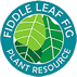 The Fiddle Leaf Fig Plant Resource Logo